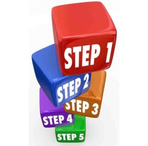 Steps to follow